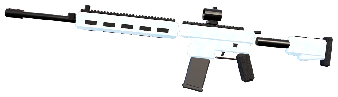 Fusil Faucon avec le camouflage Glacier