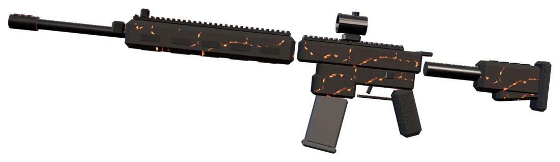 Fusil Faucon avec le camouflage Magma