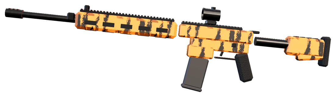 Fusil Faucon avec le camouflage Tigre